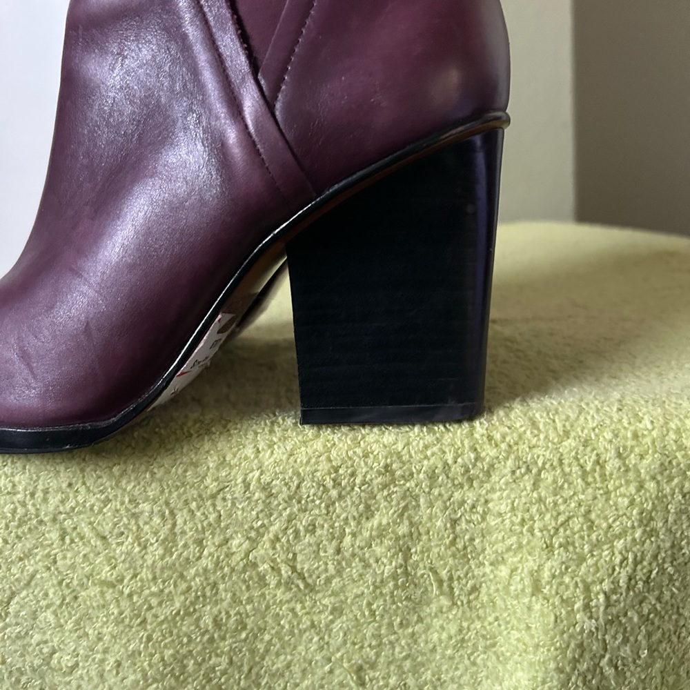 Donald J. Pliner Plum Ankle Boots - Picture 4 of 11